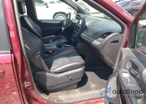 2018 Dodge Grand Caravan Gt из США, поврежденный, VIN 2C4RDGEG4JR335604